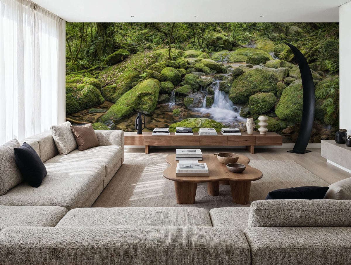 Moss Creek Mural Wallpaper - room preview 03