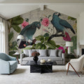 Parrots Nostalgic Journey Mural Wallpaper - room preview 03