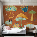Harvest Whimsy IV Mural Wallpaper - room preview 03