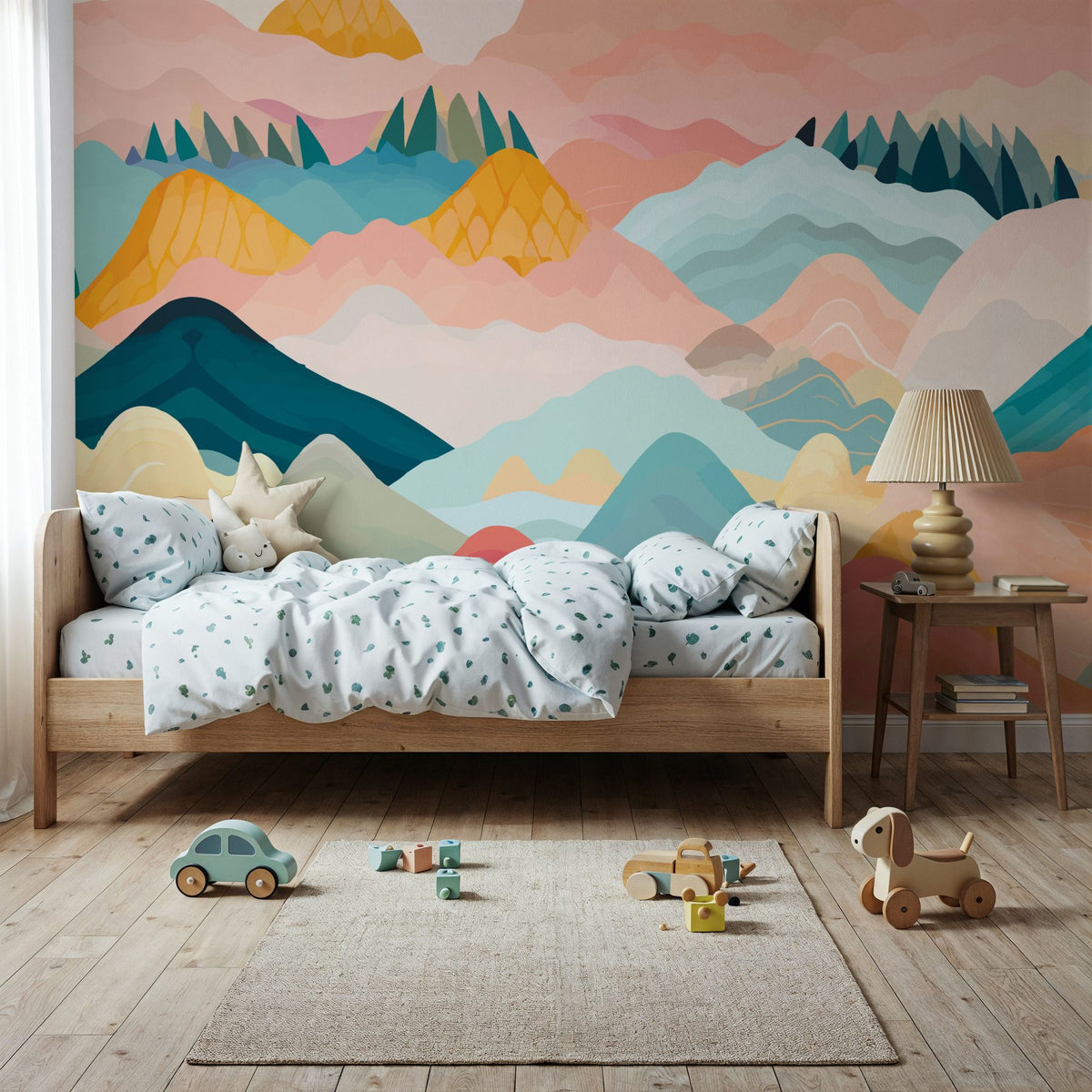 Dragon Mountains Mural Wallpaper - room preview 03