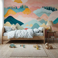 Dragon Mountains Mural Wallpaper - room preview 03