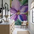 Floral Burst II Mural Wallpaper - room preview 03