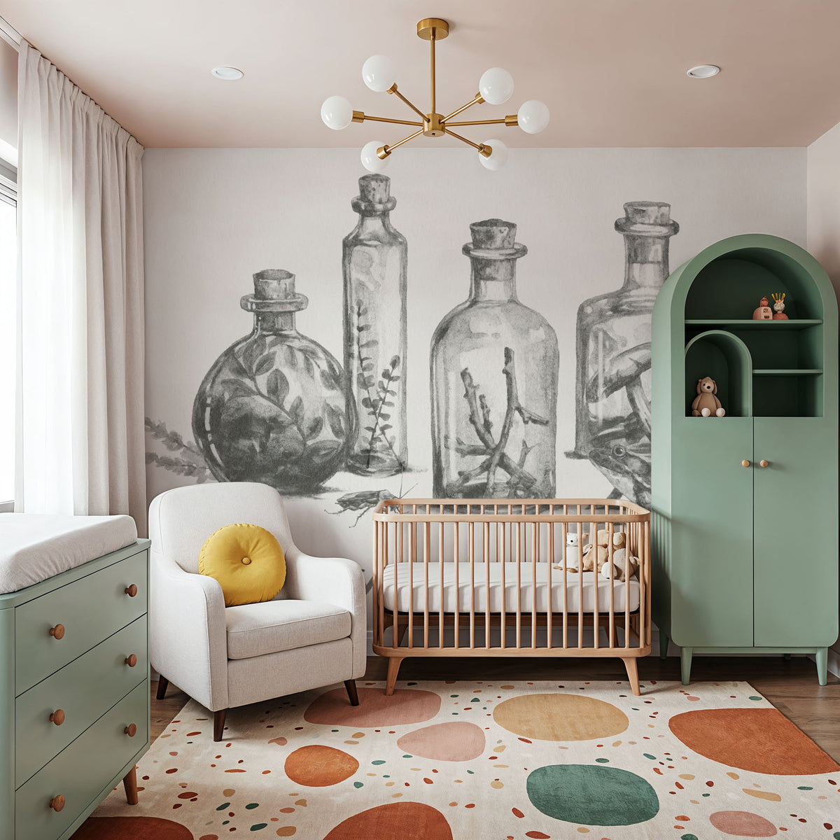 Spooky Halloween I Mural Wallpaper - room preview 03