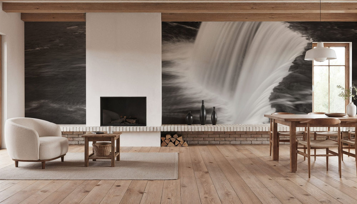 Tahquamenon Falls Mural Wallpaper - room preview 03