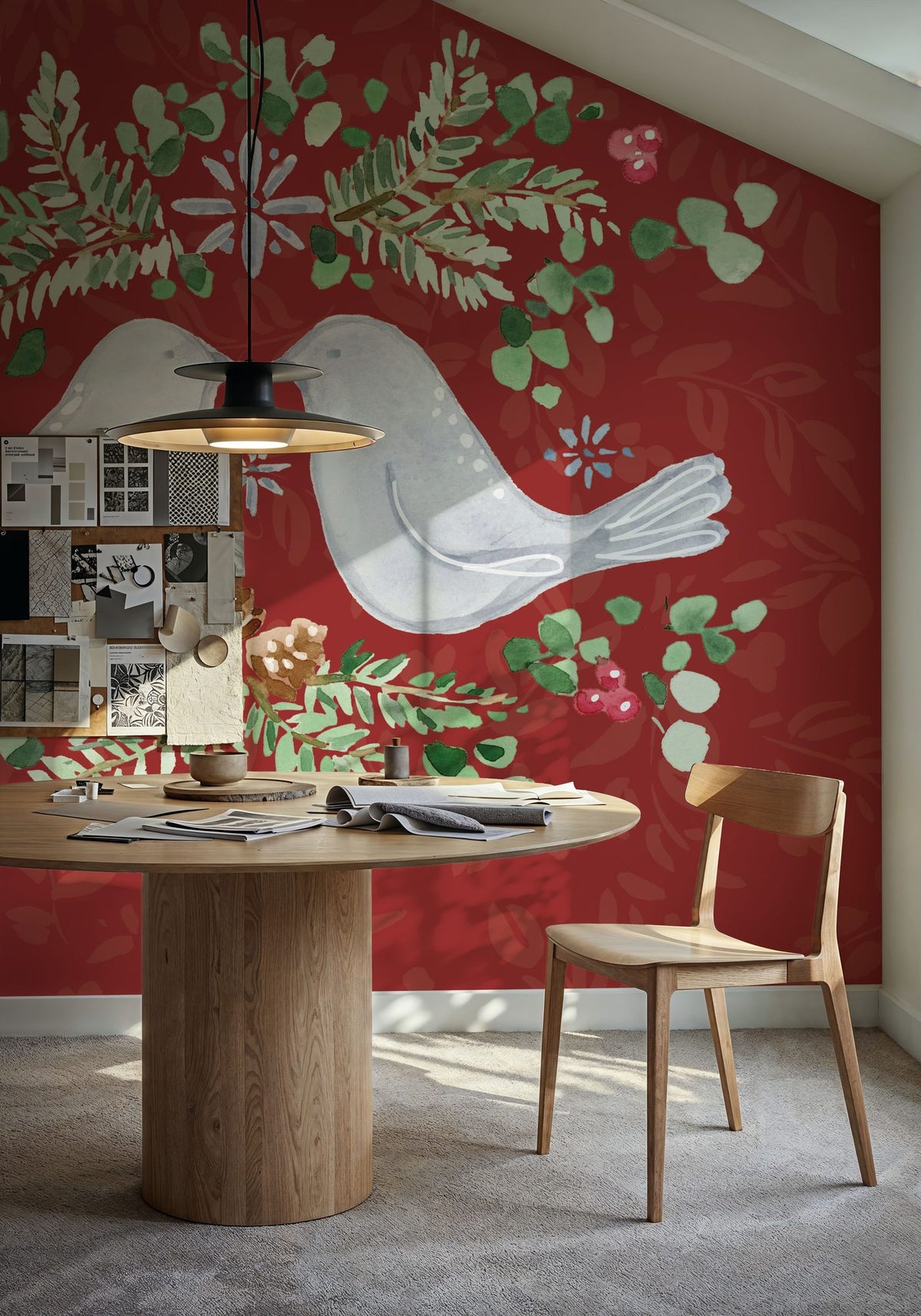 Nordic Winter III Mural Wallpaper - room preview 03