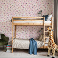 Painted Cherry Blossoms Mural Wallpaper - room preview 03