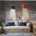 Penguin Promenade Mural Wallpaper - room preview 03