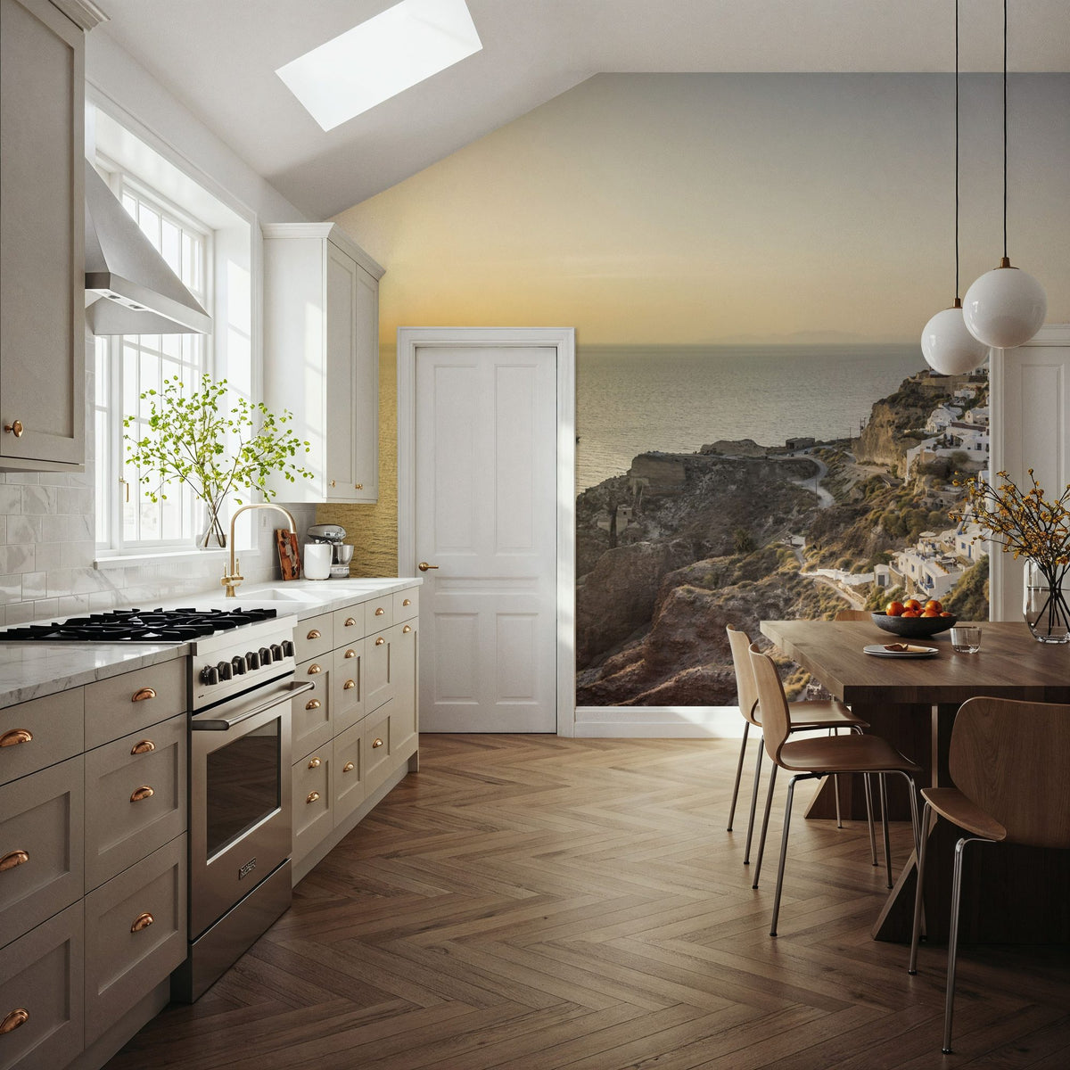 Caldera Sunset Mural Wallpaper - room preview 03