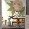 Sweet Peony Mural Wallpaper - room preview 03