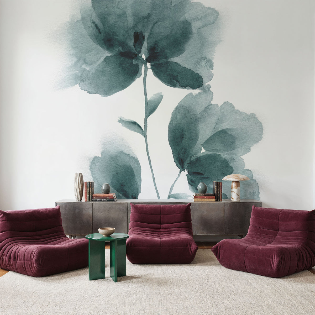 Tranquil Blossom I Mural Wallpaper - room preview 03