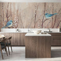 Pretty Birds Mural Wallpaper - room preview 03