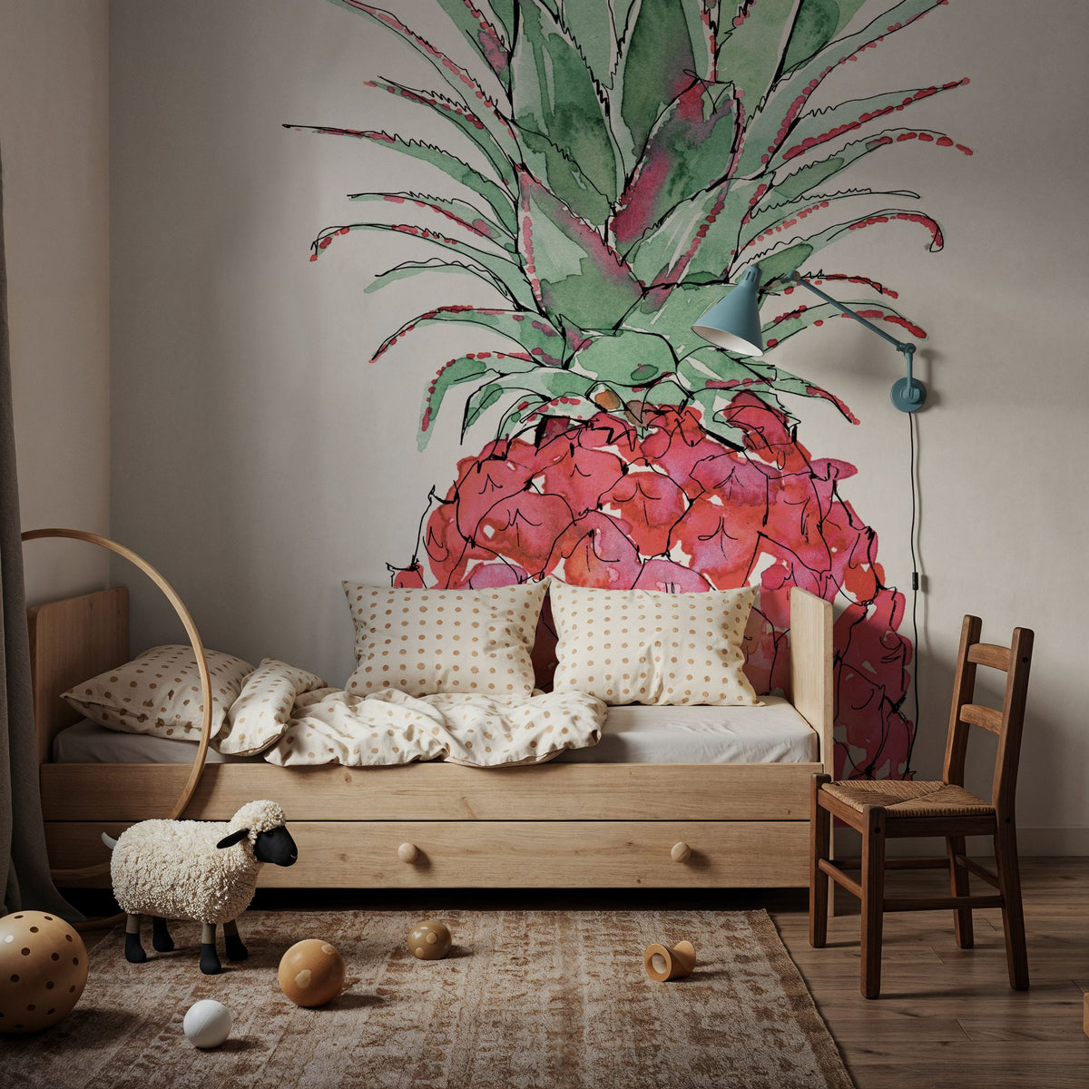 Palm Springs VII Mural Wallpaper - room preview 03