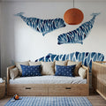 Three Whales Mural Wallpaper - room preview 03