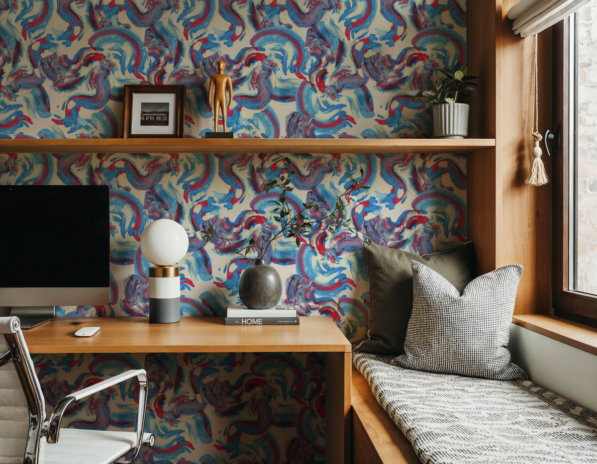 Forest Fruit Rainbows Mural Wallpaper - room preview 03