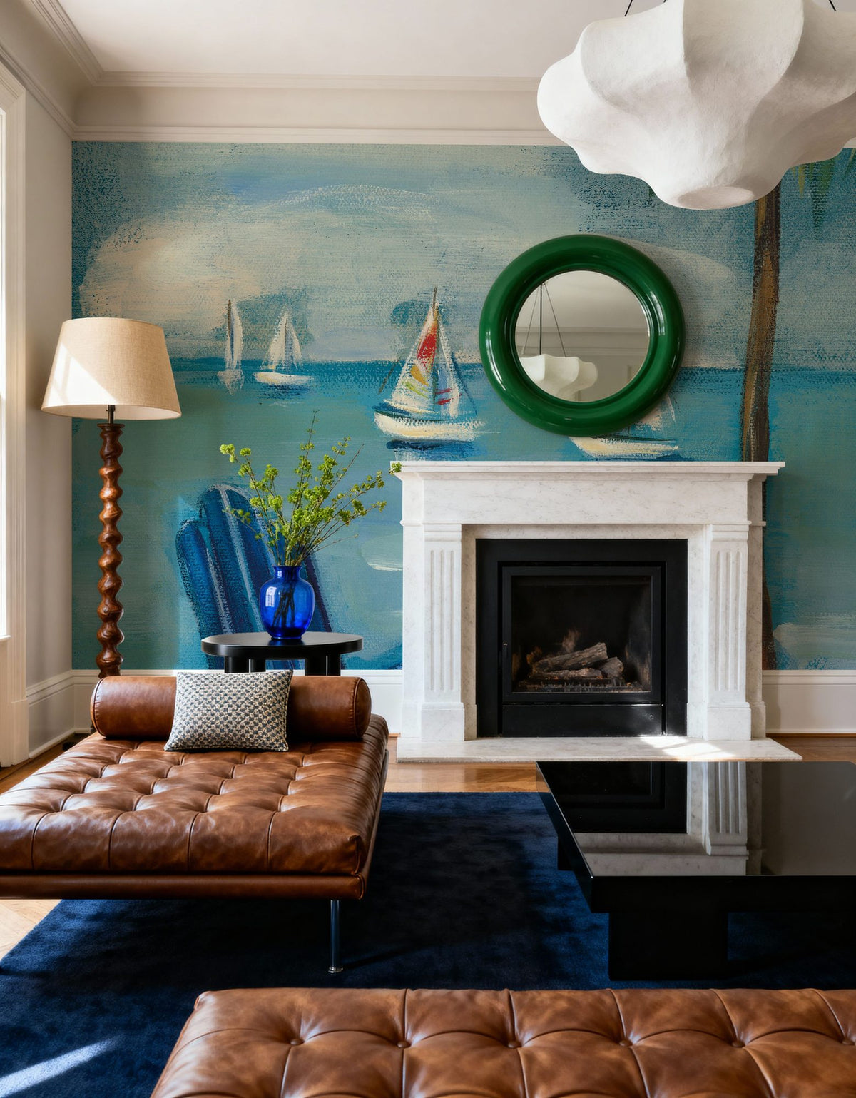 Turquoise Bay IV Mural Wallpaper - room preview 03