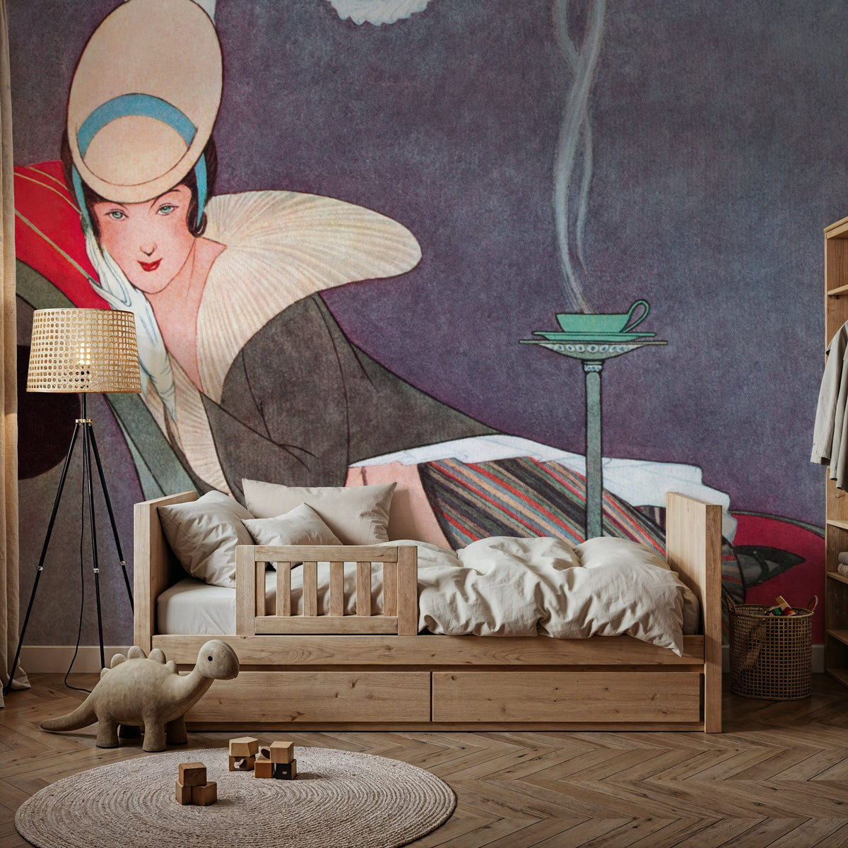 Vintage Fashion Cover IV Mural Wallpaper - room preview 03