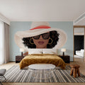 Beach Girl I Mural Wallpaper - room preview 03
