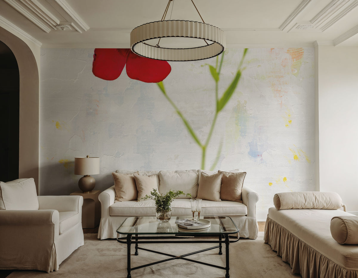 Wonderful Wildflowers XIV Mural Wallpaper - room preview 03