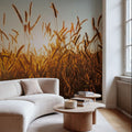 Morning Grain Mural Wallpaper - room preview 03