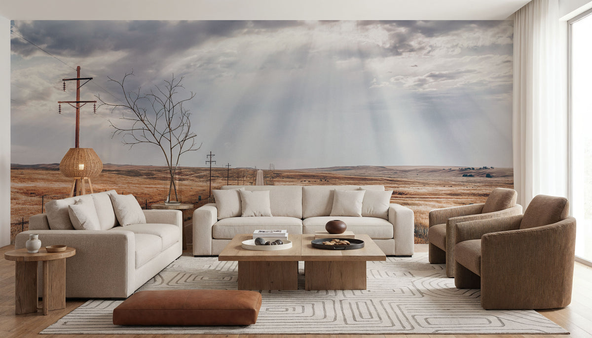 Road For Days Mural Wallpaper - room preview 03