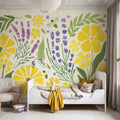 Lavender Garden I Mural Wallpaper - room preview 03