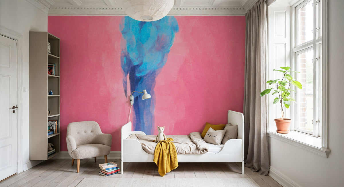 Bright Birds I Mural Wallpaper - room preview 03