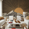 Mountainscape NA06 Mural Wallpaper - room preview 03