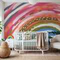 Rainbow Splash Mural Wallpaper - room preview 03