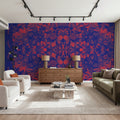 Scandi Flower Ceiling II Mural Wallpaper - room preview 03