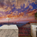 Grand Canyon Sunset Sparkling Mural Wallpaper - room preview 03