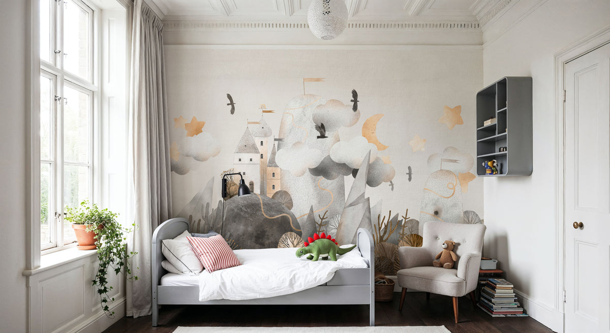 The Fairy Tale Landscape Mural Wallpaper - room preview 03