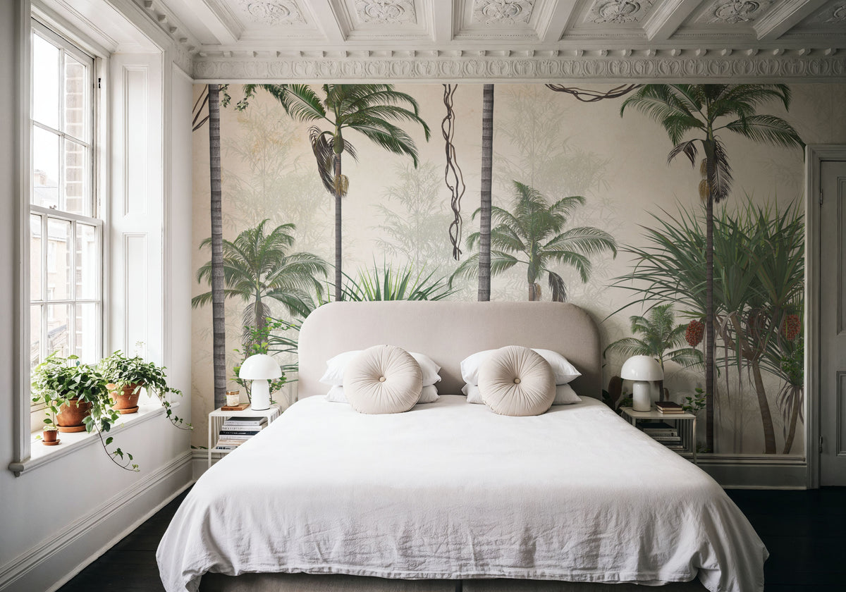 Coconut Grove Mural Wallpaper - room preview 03