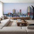 Harbor Vista Mural Wallpaper - room preview 03