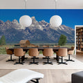 Serene Mountain Haven Mural Wallpaper - room preview 03