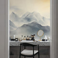 The Mountain Pass Mural Wallpaper - room preview 03