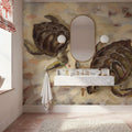 Sea Turtles on the Sand Mural Wallpaper - room preview 03