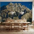 Cascade Mountain Mural Wallpaper - room preview 03
