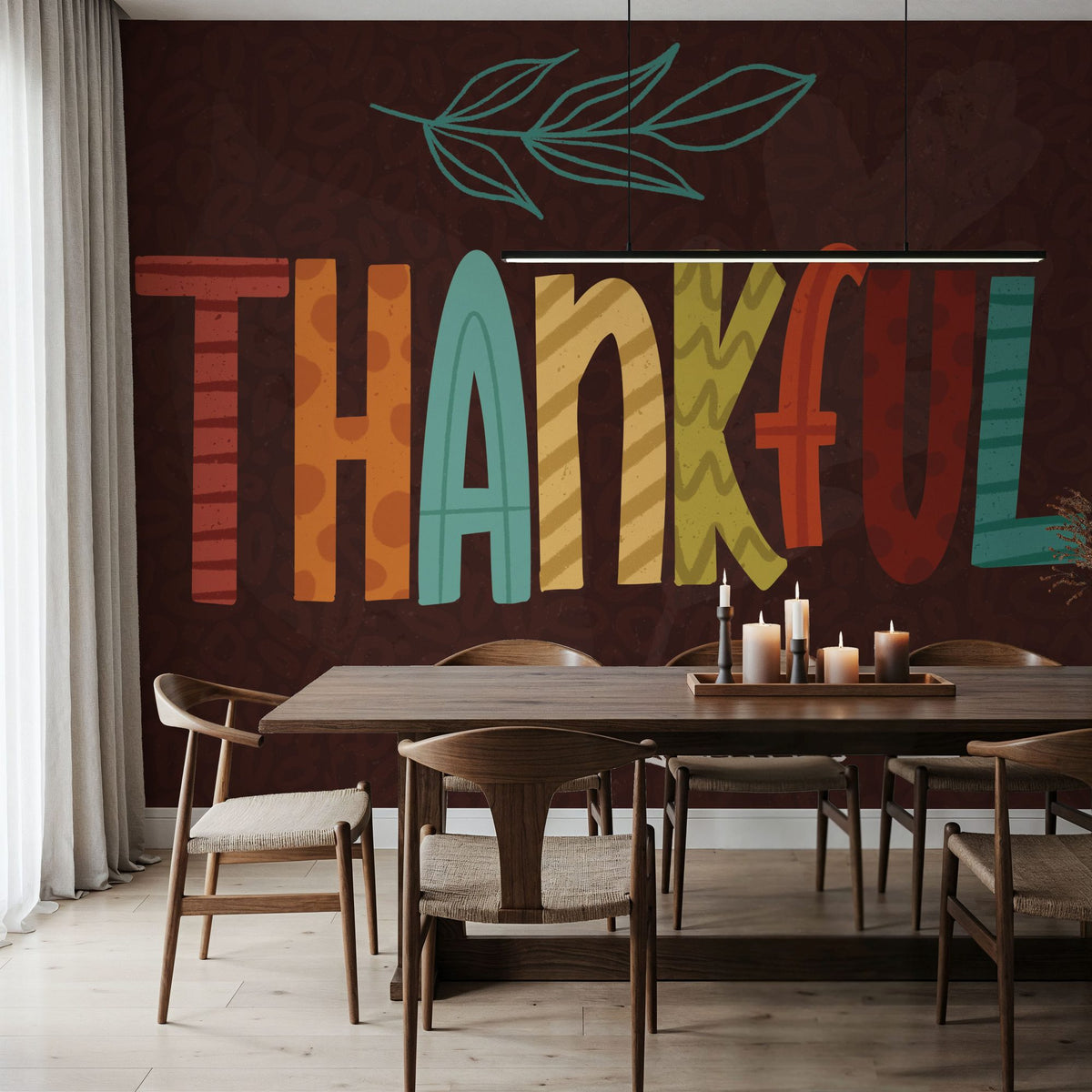 Fall Fun I Mural Wallpaper - room preview 03