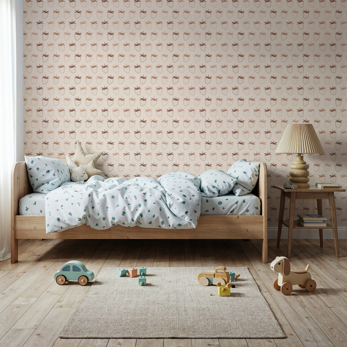 Strawberry Fields Mural Wallpaper - room preview 03
