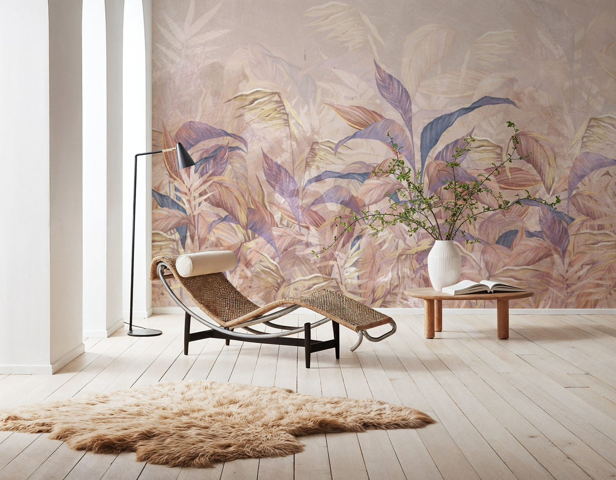 Ethereal Foliage Mural Wallpaper - room preview 03