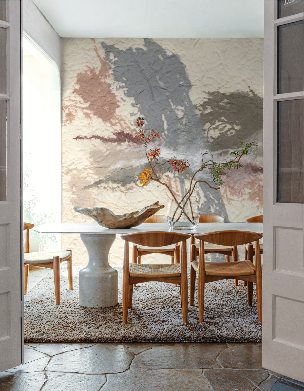Tactile Simplicity III Mural Wallpaper - room preview 03