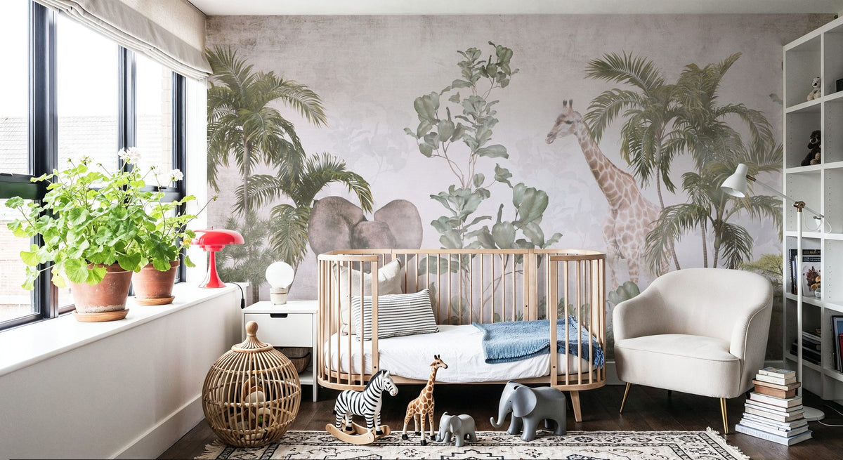 Jungle Oasis Mural Wallpaper - room preview 03