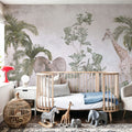 Jungle Oasis Mural Wallpaper - room preview 03