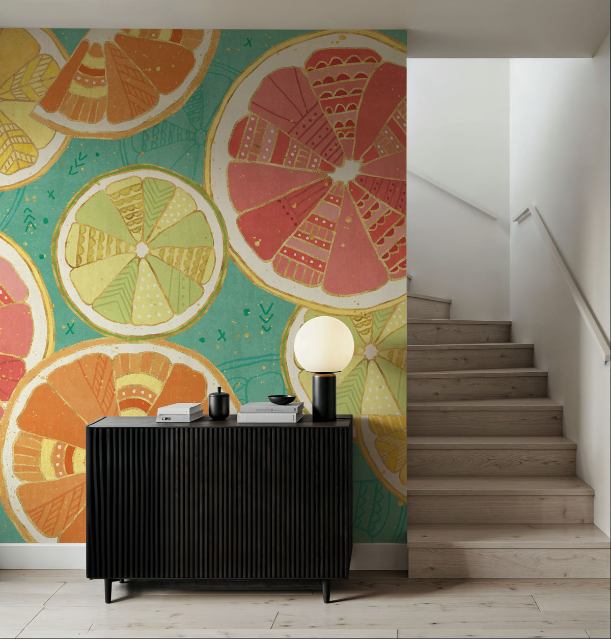 Citrus Splash XI Mural Wallpaper - room preview 03