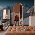 Go Ski Mural Wallpaper - room preview 03