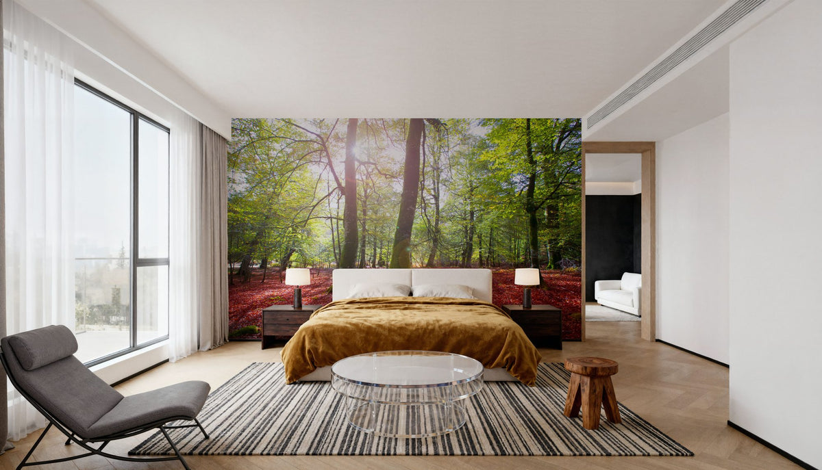 Pyrenees Fall Mural Wallpaper - room preview 03