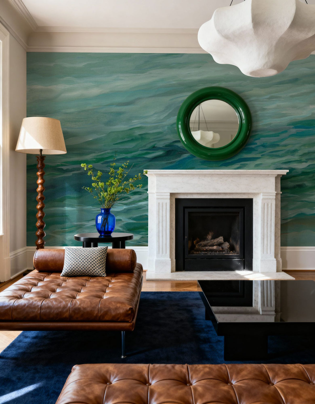 Moving Sea Mural Wallpaper - room preview 03