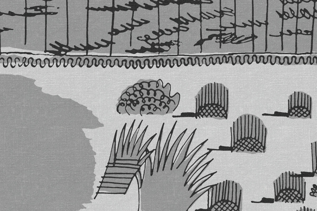 Ayers Rock, Graphite Mural Wallpaper - room preview 03