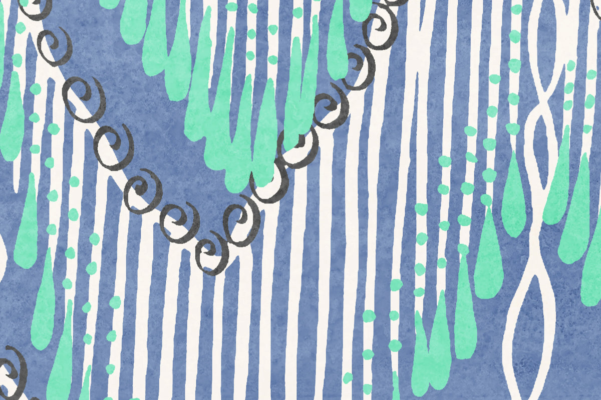 Fringed Follies, Lagoon Mural Wallpaper - room preview 03