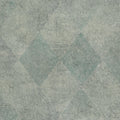 Small Patinated Diamonds Fancy Green Mural Wallpaper - room preview 03